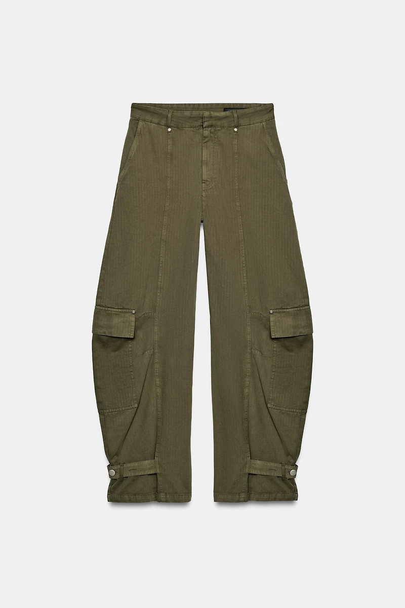 PANTALON BARREL CARGO ZW COLLECTION