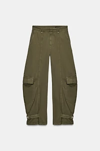 PANTALON BARREL CARGO ZW COLLECTION