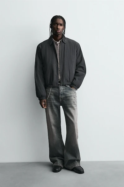 TEXTURED QUILTED JACKET