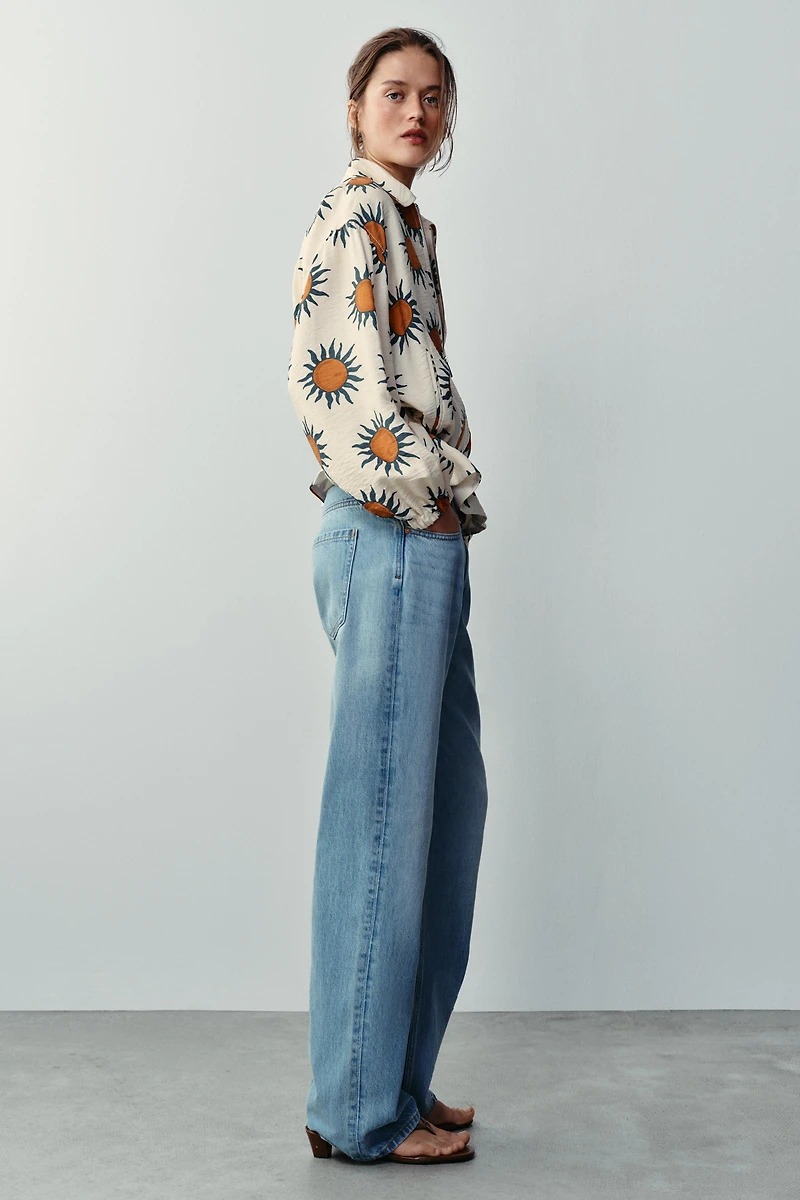 PRINTED BOMBER JACKET