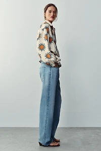 PRINTED BOMBER JACKET