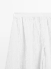 Linen sarouel trousers