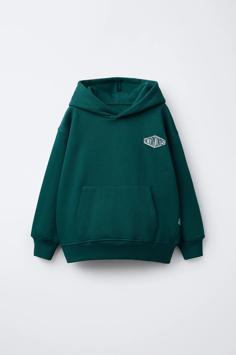 HOODIE AND JOGGER PANTS WITH PATCH SET