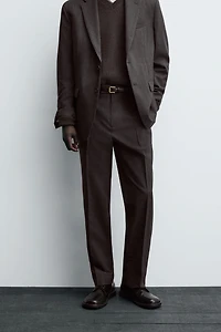 LIMITED EDITION 100% WOOL SUIT PANTS