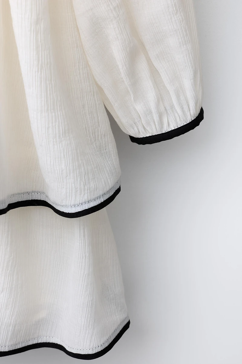 FLOWY JEWEL FLOWER DRESS