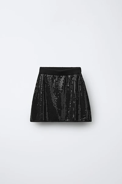 SEQUIN SKIRT
