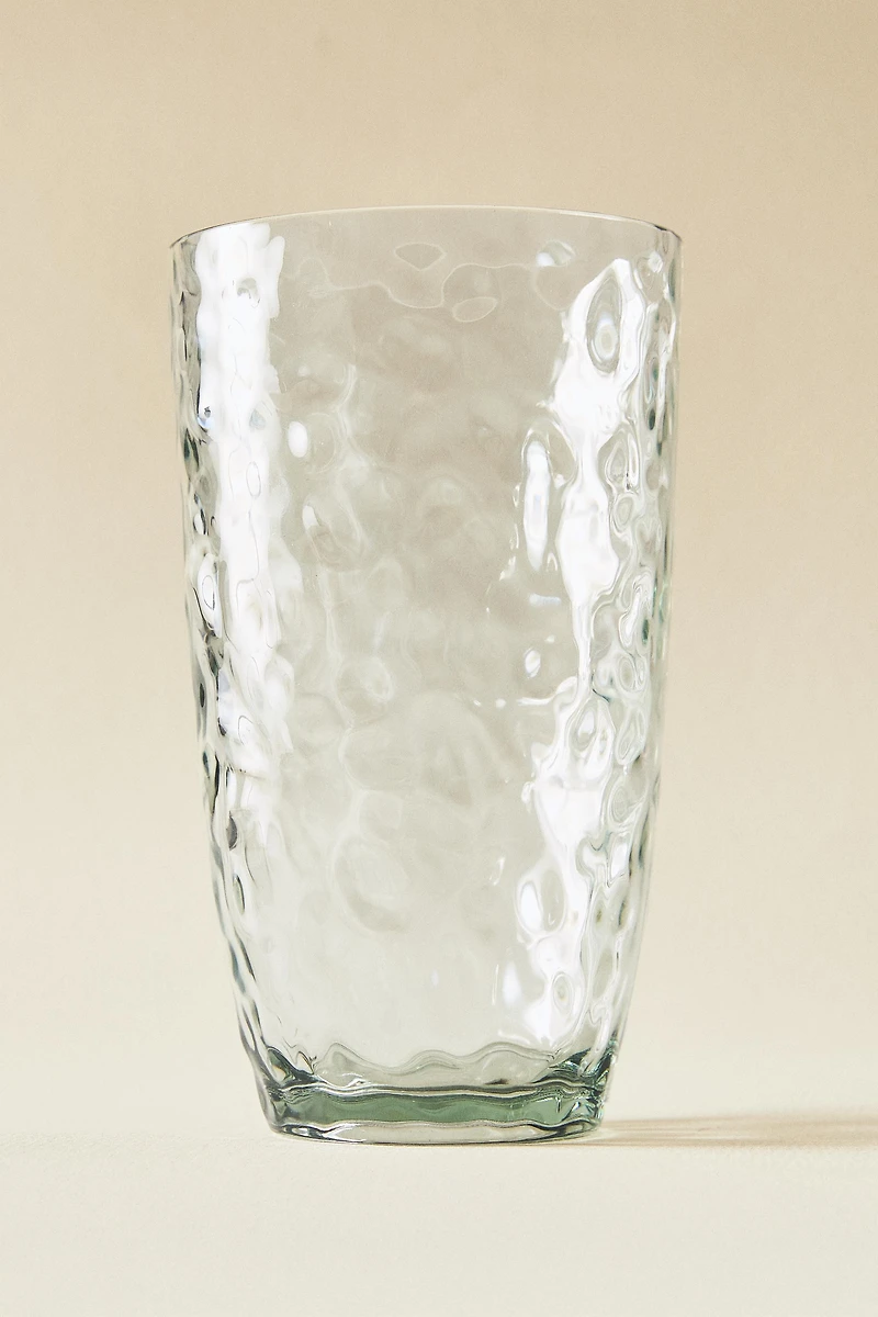 TALL ACRYLIC TUMBLER WITH TEXTURED DESIGN