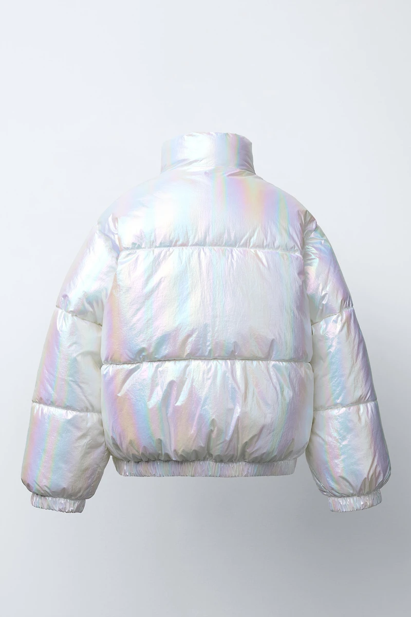 SHINY FINISH PUFFER JACKET