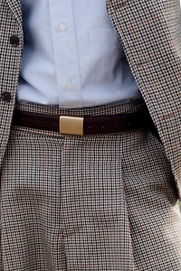 PANTALON DE COSTUME À CARREAUX EN LAINE ÉDITION LIMITÉE