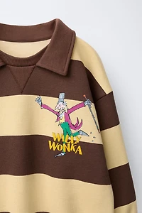 WILLY WONKA ROALD DAHL © POLO SWEATSHIRT