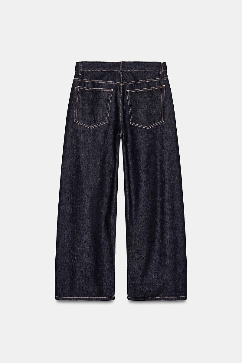 JEANS TRF À FERMETURES ÉCLAIR LATÉRALES