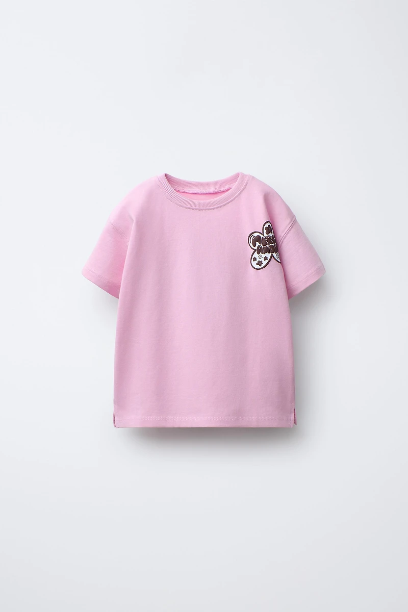 RAISED PRINT T-SHIRT