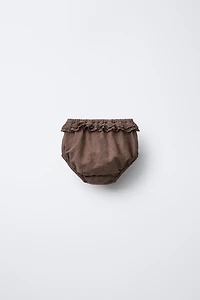 EMBROIDERED LACE PANTIES