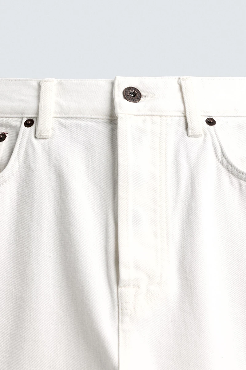 STRAIGHT ANKLE FIT SELVEDGE JEANS