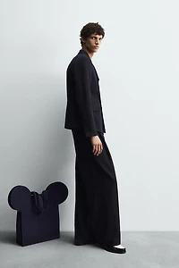 PLEATED SUIT TROUSERS HARRY LAMBERT FOR ZARA X DISNEY