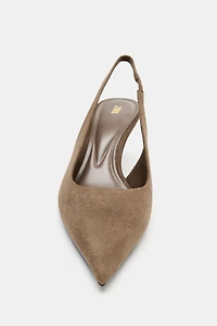 CHAUSSURES À TALONS OUVERTES L'ARRIÈRE