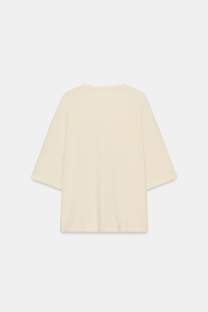T-SHIRT OVERSIZE FLUIDE