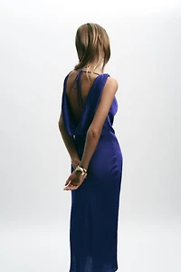 HARDWARE LINGERIE STYLE MIDI DRESS