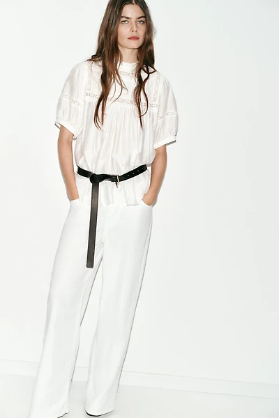 ROMANTIC PUFF SLEEVE BLOUSE
