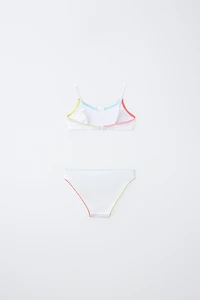 NAUTICAL EMBROIDERED BIKINI (6-14 YRS)