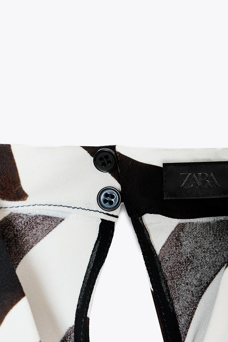TOP HALTER À IMPRIMÉ ANIMAL ZW COLLECTION