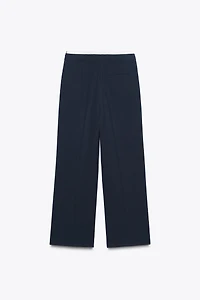 DOUBLE WAIST STRAIGHT LEG PANTS