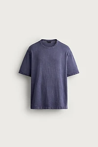 TEXTURED KNIT T-SHIRT