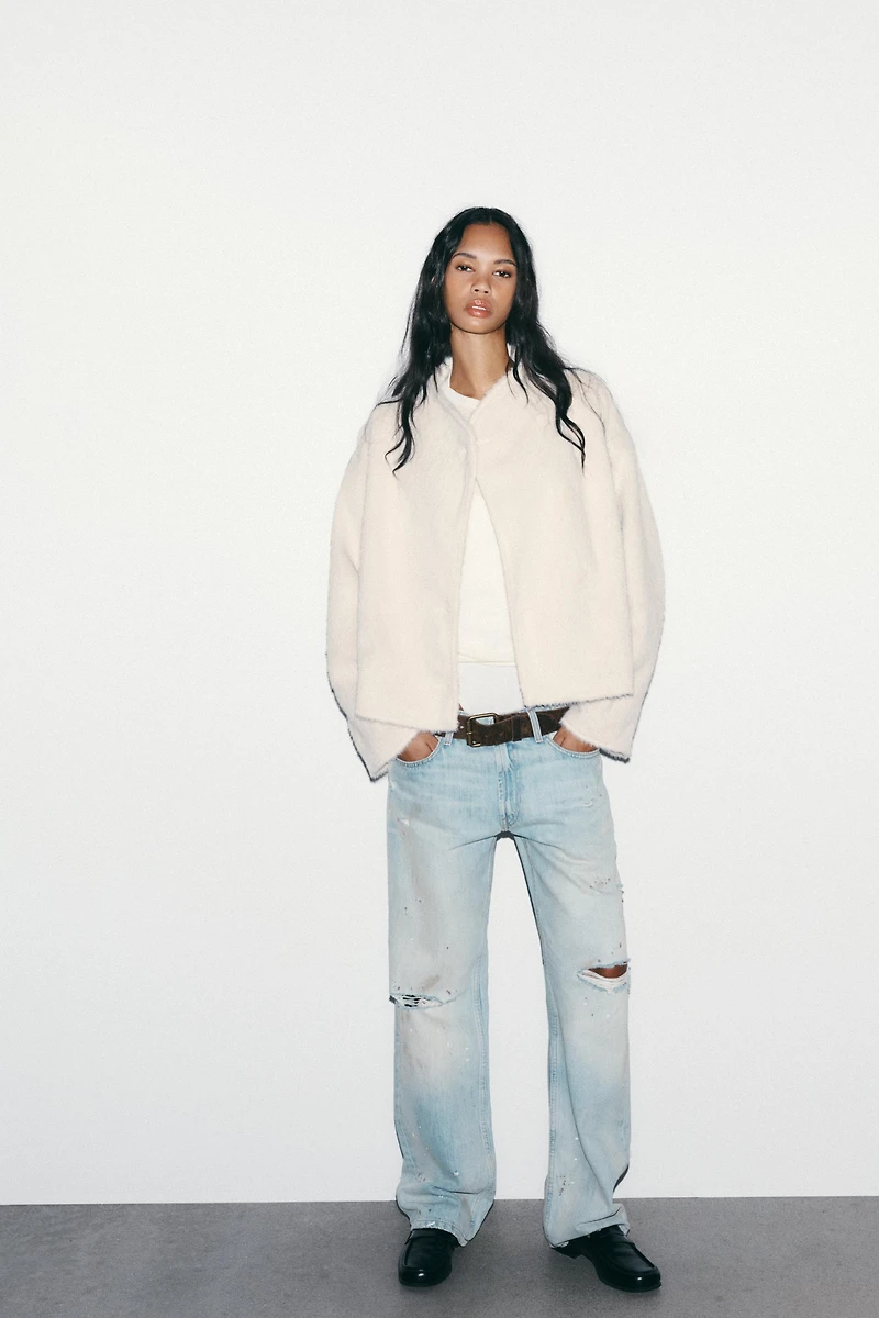 TRF MID-RISE STRAIGHT LEG JEANS