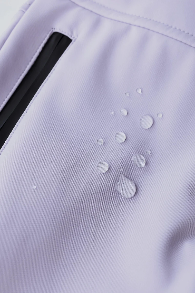 DETACHABLE HOODIE DOWN PADDED COVERALLS 80% AND 20% FEATHER WINDPROOF WATER RESISTANT RECCO® SYSTEM SKI COLLECTION