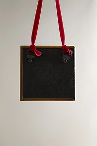 SET OF CHRISTMAS TREE FRAMES ORNAMENTS (SET OF 3)