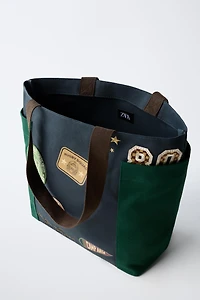 PATCH SHOPPER BAG