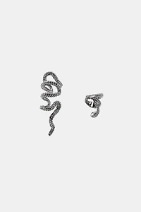 PACK OF 2 SPARKLY EAR CUFF EARRINGS