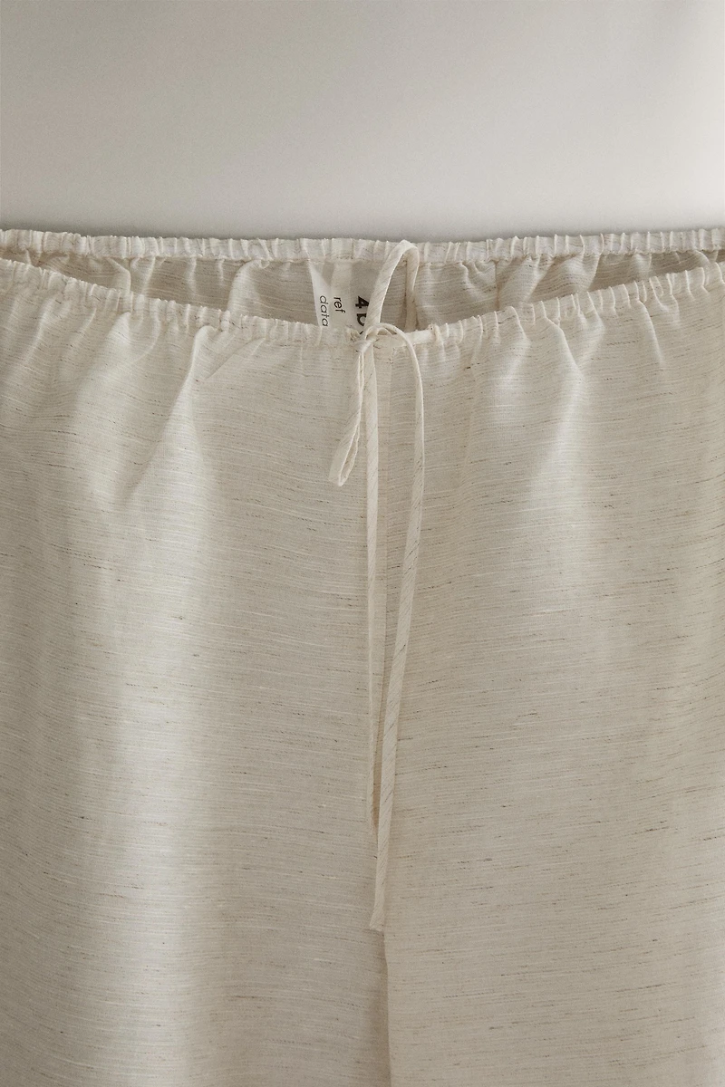 BAGGY LINEN PANTS