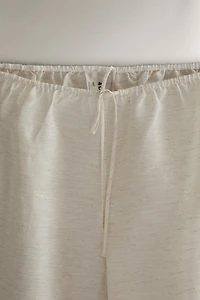 BAGGY LINEN PANTS