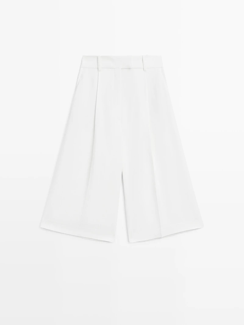 Bermuda habillé à pinces - STUDIO