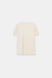 BUCKLE OPENING T-SHIRT