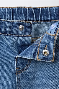 JUPE-CULOTTE EN JEAN DENTELLE