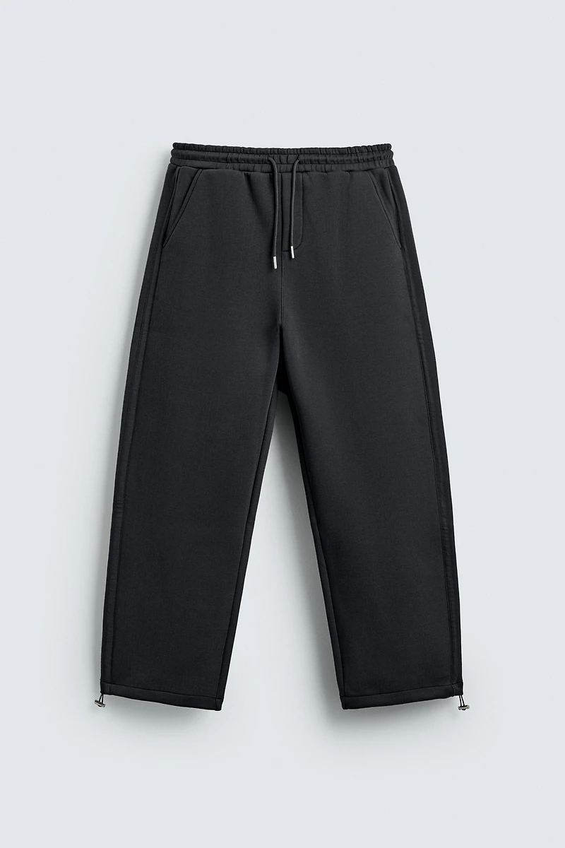 PANTALON JOGGER INTERLOCK COUPE DÉCONTRACTÉE