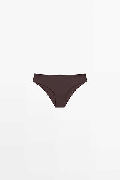 Bikini bottoms with gathered detail