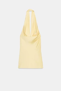 ROBE MINI SATINÉE À FAJÍN