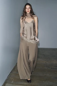 VOLUME WIDE LEG PANTS ZW COLLECTION