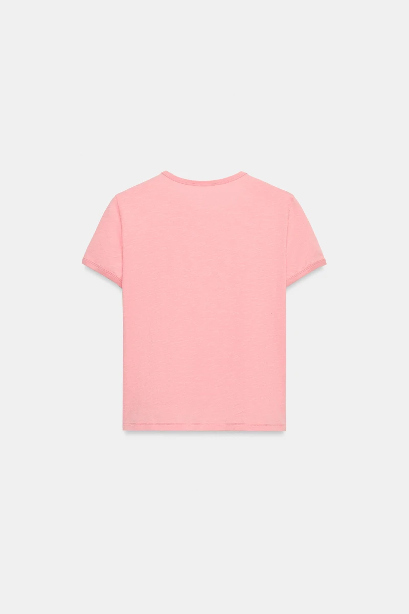 EMBROIDERED SHORT SLEEVE T-SHIRT