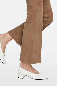 High-heel ballerinas