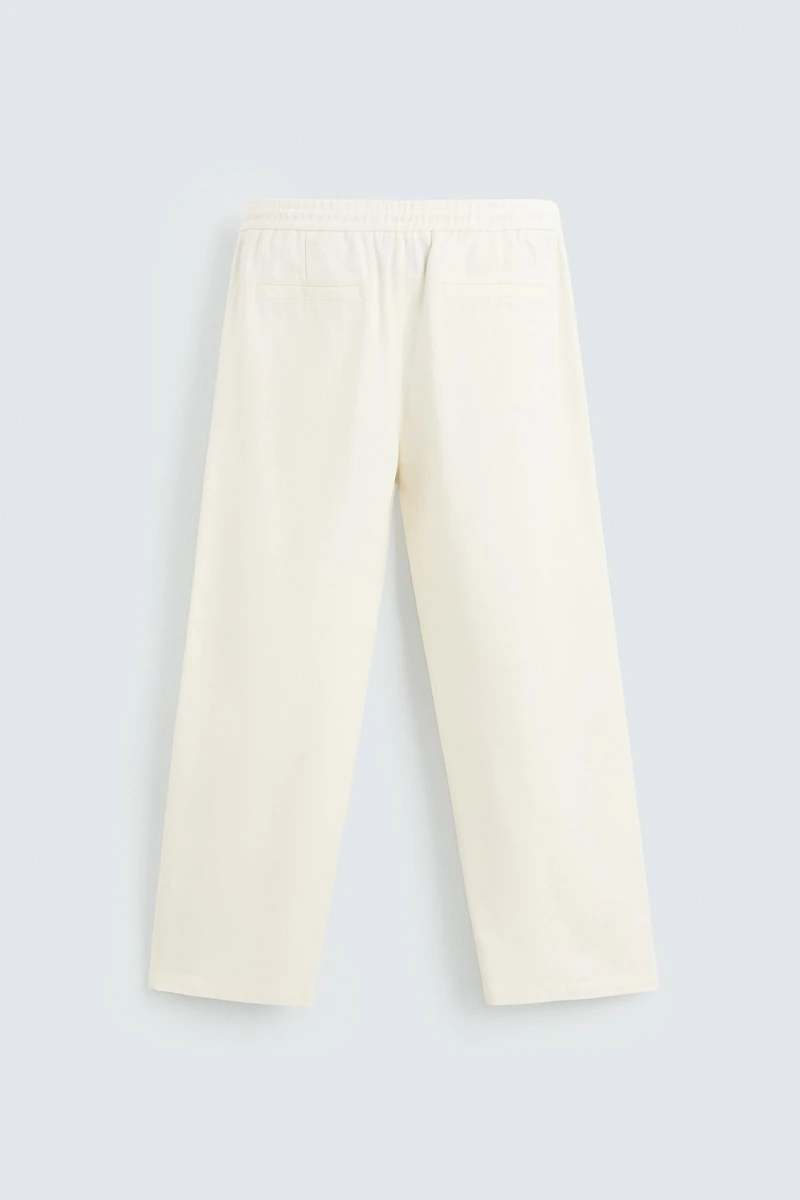 VISCOSE - JUTE PANTS
