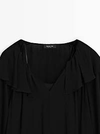 Short ruffled dress