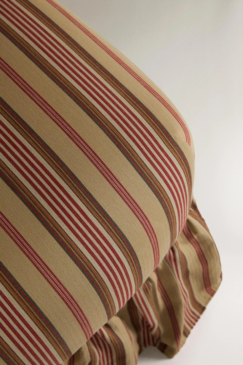 FAUTEUIL RAYURES VOLANT | KATHARINE POLE