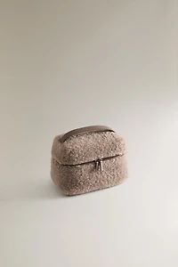 FURRY TOILETRY BAG