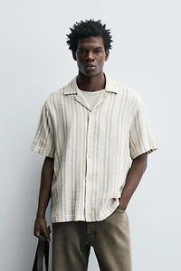 GEOMETRIC JACQUARD SHIRT