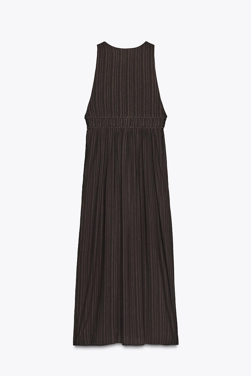 STRIPED LONG VEST