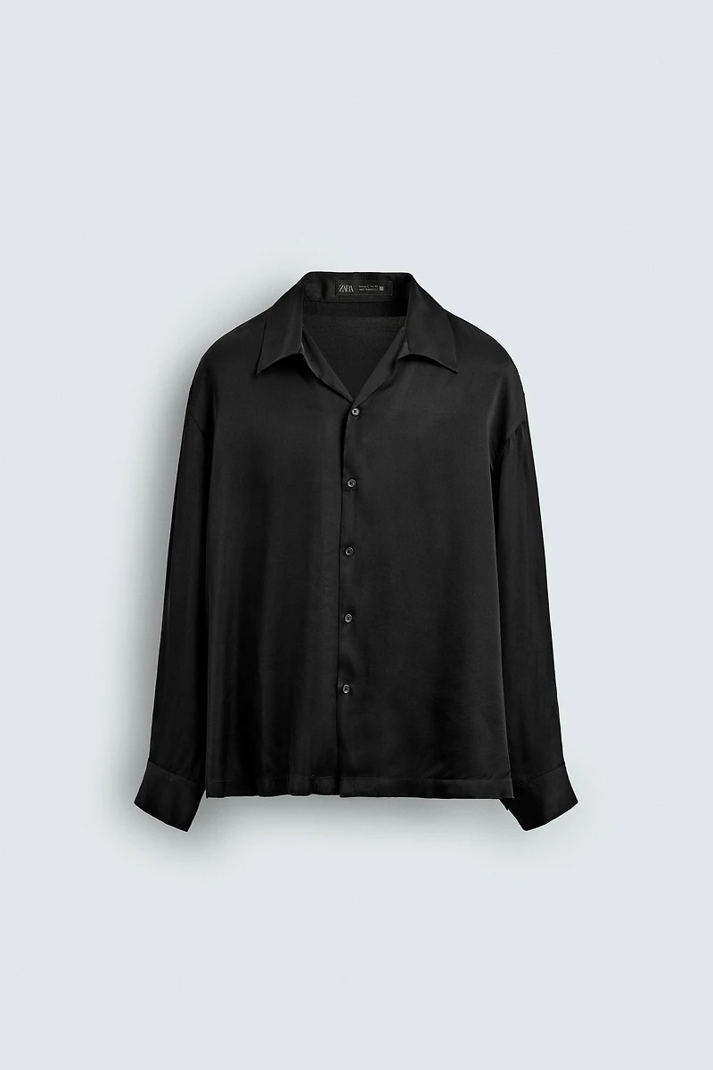 RELAXED FIT FLOWY SHIRT